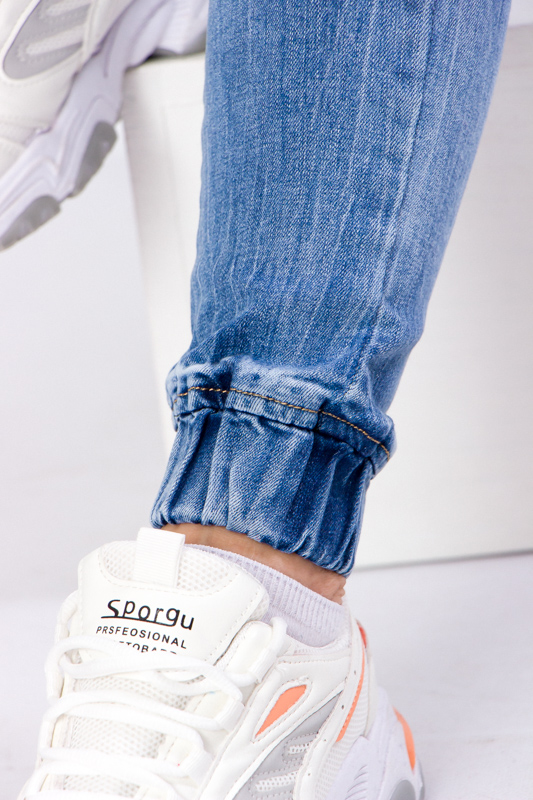 Джинси (джоґери) жіночі на резинці